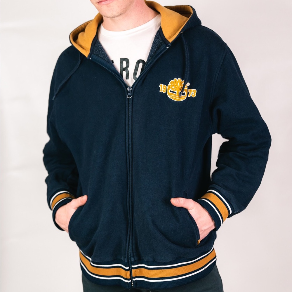 VINTAGE TIMBERLAND FULL-ZIP HOODIE